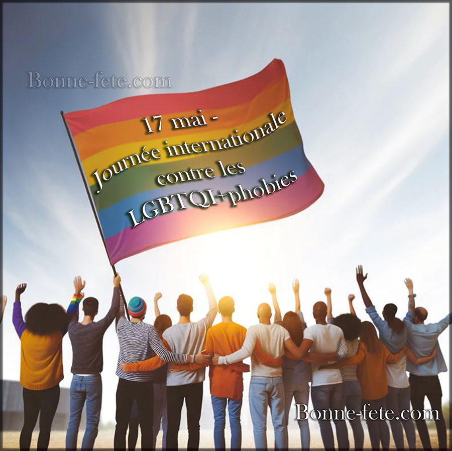 17 mai Journée mondiale de lutte contre l'homophobie et la transphobie